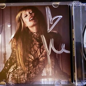 Miley Cyrus Signed CD